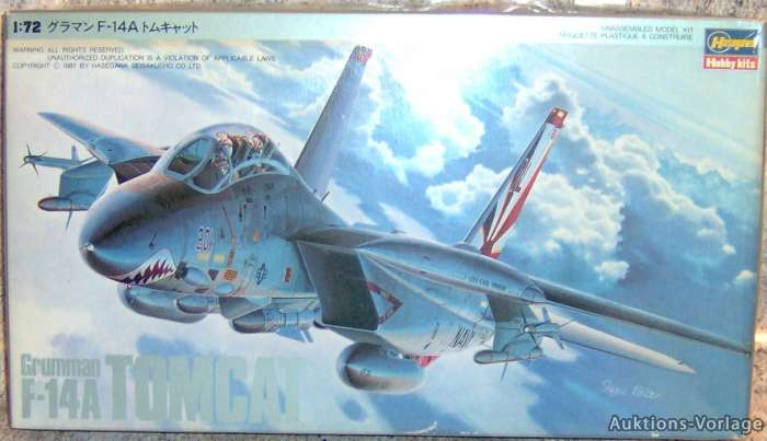 RAR 2 DECALS GRUMMAN F 14A TOMCAT U.S. NAVY FIGHTER HASEGAWA 172